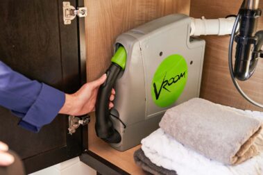 Kaseta Vroom wąż rozciągliwy Odkurzacz centralny