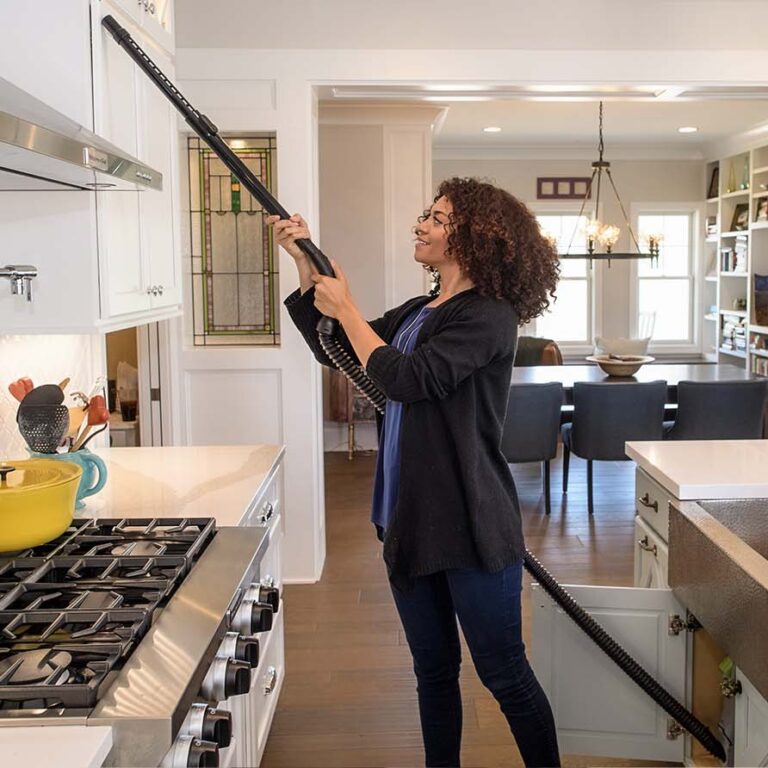 Kaseta Vroom wąż rozciągliwy Odkurzacz centralny