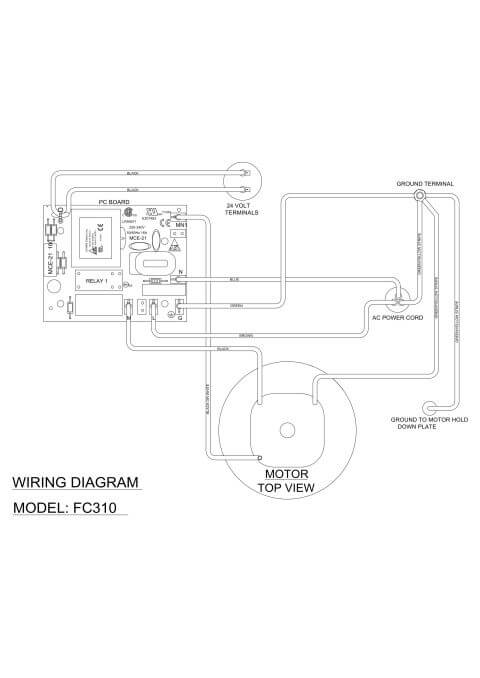 WIRING DIAGRAM FC310